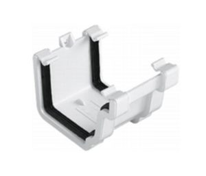 pvc Gutter Connector / Joiner 5.2″ – White