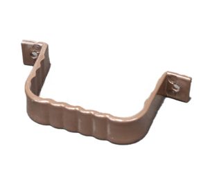 pvc guterDown Pipe Clip / Band (63mm x 82mm) – Brown