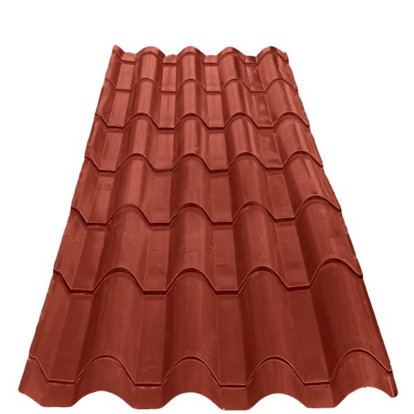 mabati Eurotile Maroon Glossy 30G