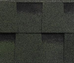 Asphalt Shingles Green Double Layer